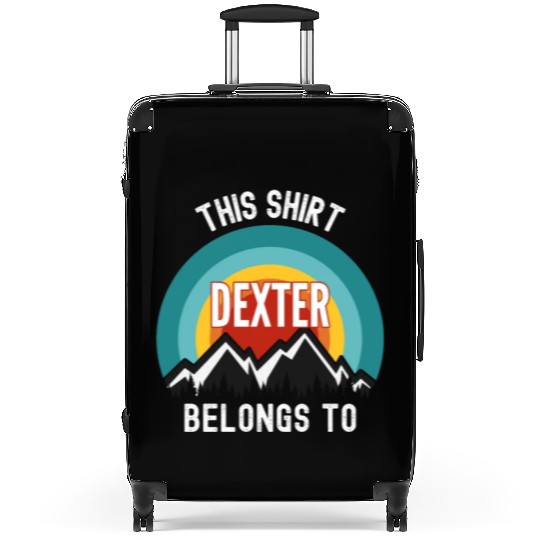 Dexter Suitcases, This Suitcases Belongs to Dexter