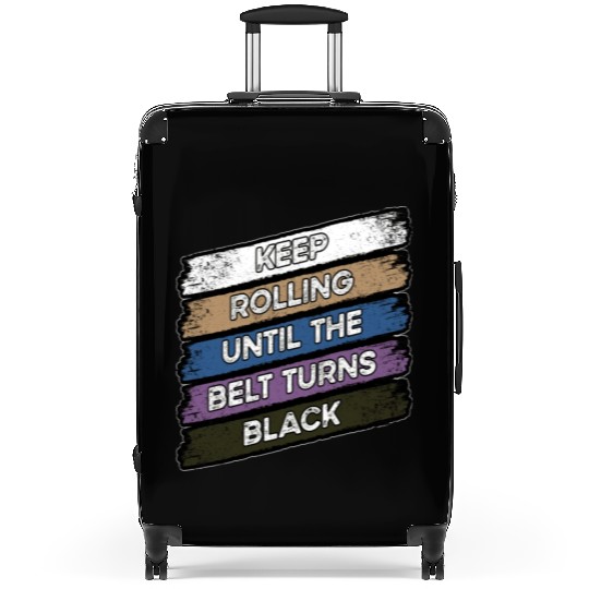 BJJ BLack Belt Suitcases