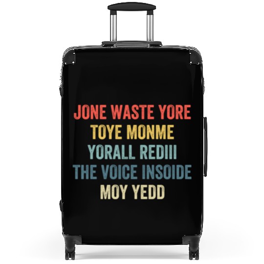 B182 I miss You Suitcases