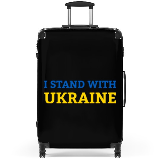 "I stand with Ukraine" Support & Solidarity Suitcases