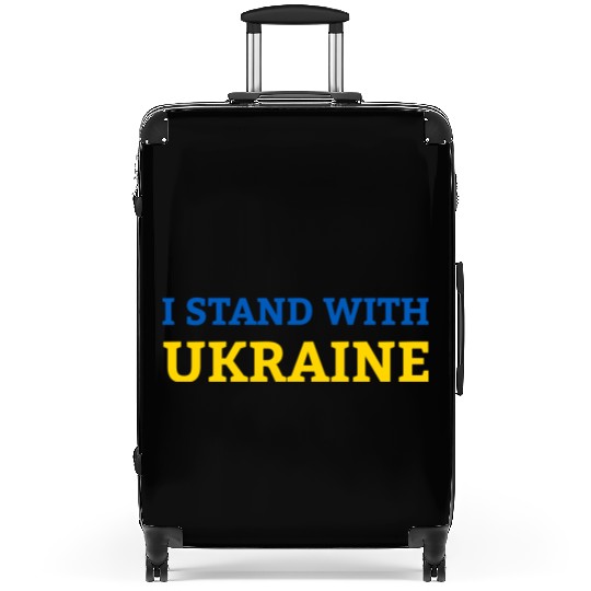 "I stand with Ukraine" Support & Solidarity Suitcases