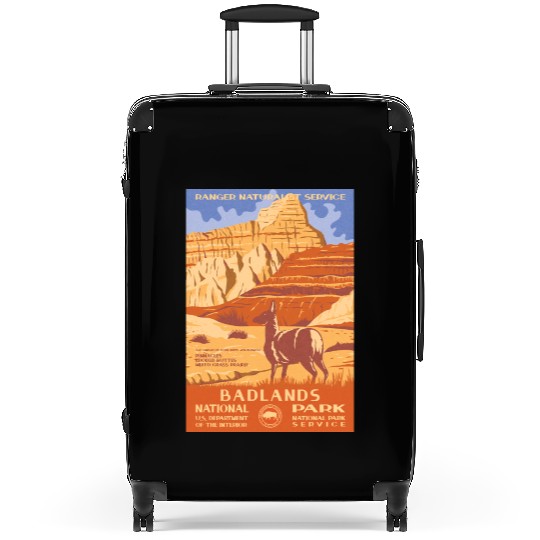 Badlands National Park WPA Suitcases