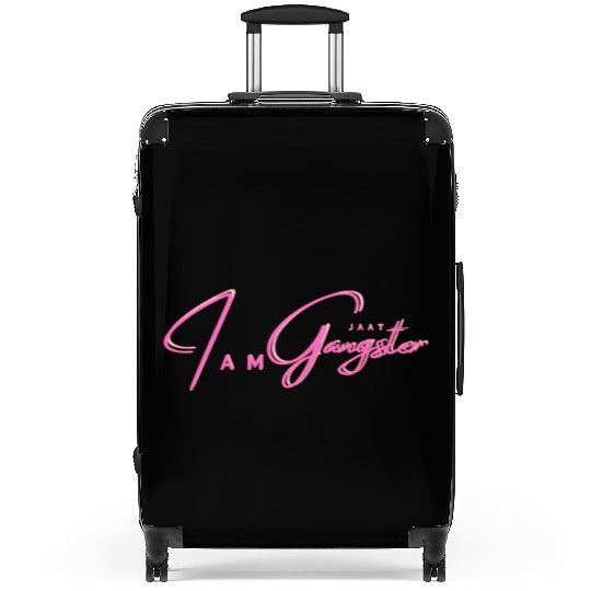 gym worm Suitcases , i am gangster Suitcases , army