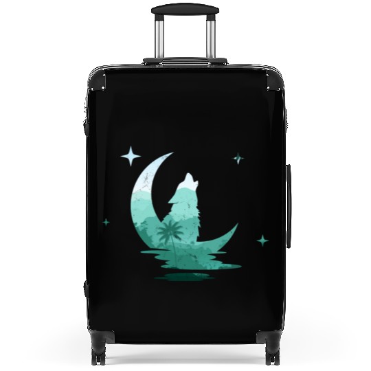 Howling Wolf Nature Lover Suitcases