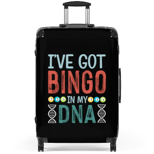 Bingo Card Game Grandma Bingo Player Bingo Cards Suitcases