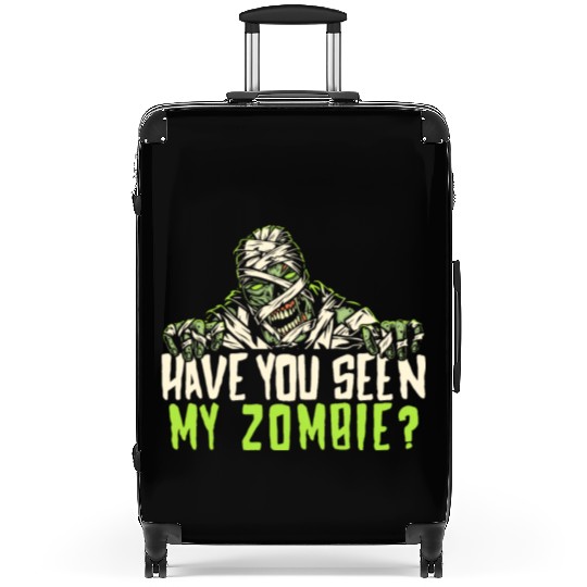 Have You Seen My Zombie Halloween Trick Or Treat Suitcases