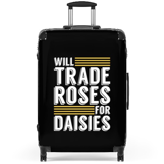 Daisy Garden Gardening Gardener Suitcases