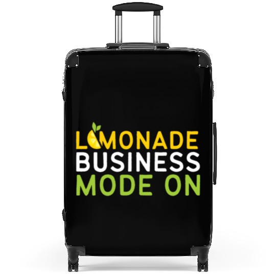 Lemonade Business Mode On Lemon Juice Boss Suitcases