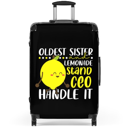 Lemon Juice Business Older Sister & Lemonade Suitcases
