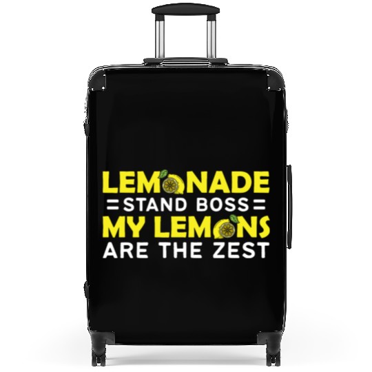 My Lemons Are The Zest Lemon Juice Boss Lemonade Suitcases