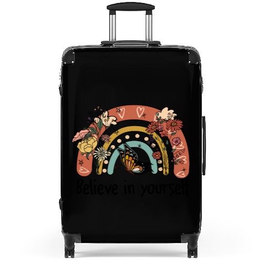 Believe in yourself sublimation Suitcases