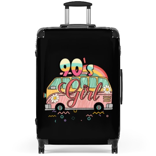 90 s girl sublimation Suitcases