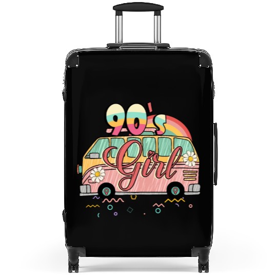 90 s girl sublimation Suitcases