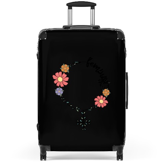Feminist sublimation Suitcases
