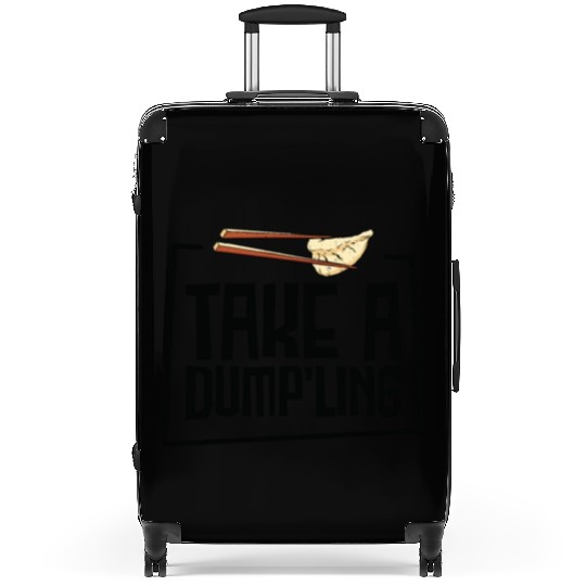 Dumpling Asian Food Chinese Food Fan Suitcases