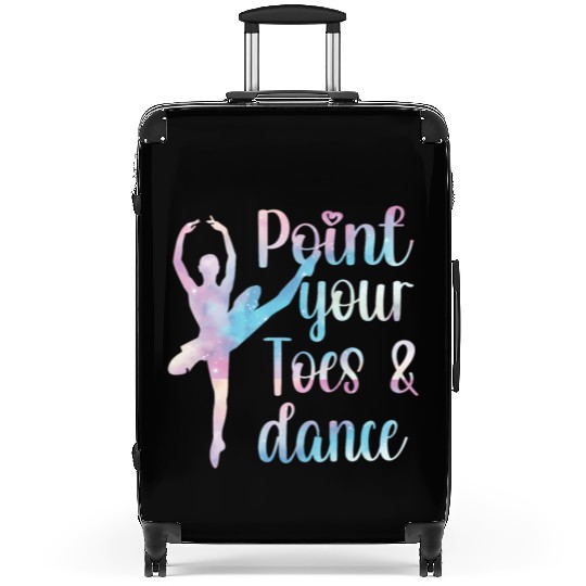 Proud Ballerina Ballet Dancer Ballet Dance Gifts Suitcases