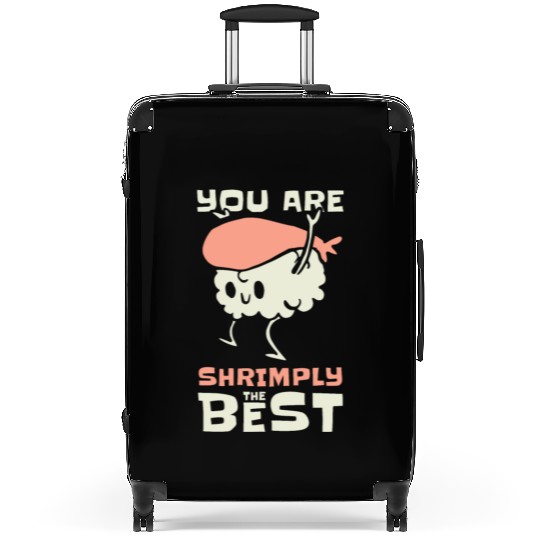 Asian Food Sushi Shrimp Food Sushi Lover Suitcases