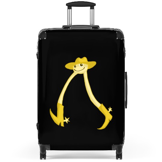 cow boy Suitcases
