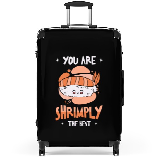 Asian Food Sushi Shrimp Food Sushi Lover Suitcases