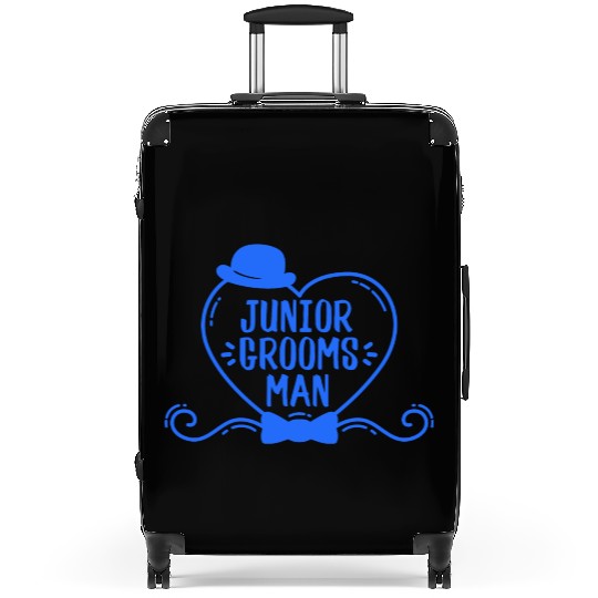 Junior Grooms Man Ring Bearer Wedding Gift Suitcases