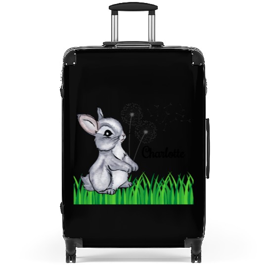 Bunny Name Gift Charlotte Suitcases