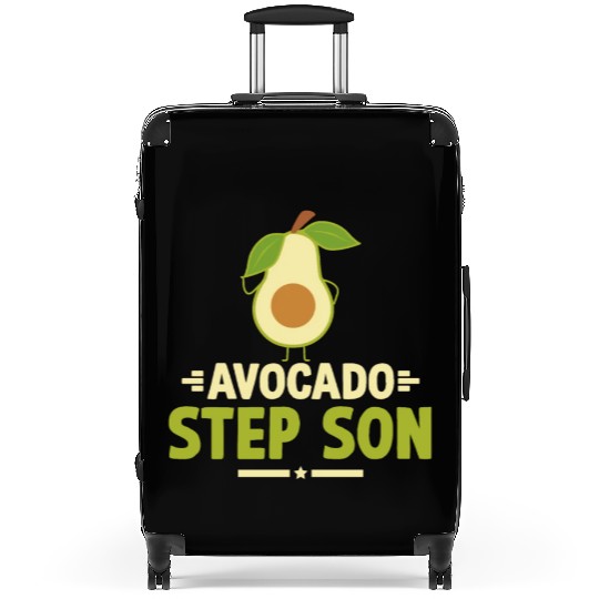 Avocado Lover Avocado Funny Avocado Step Son Gift Suitcases