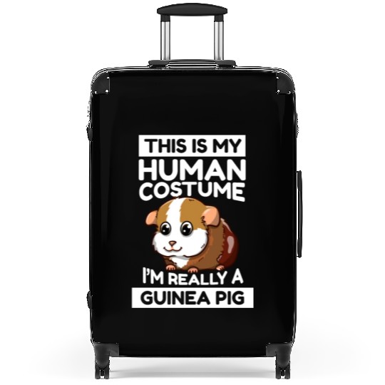 This Is My Human Costume I'm Really A Guinea Pig Suitcases