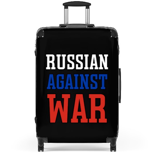 Russian Against war outline Suitcases
