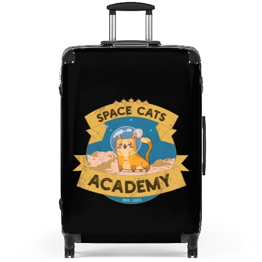 Space Cats Academy Suitcases
