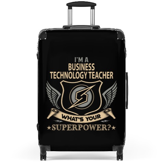 Business Technology Teacher Suitcases - Superpower J