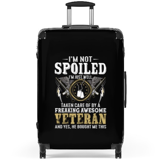 Veterans day celebration. Thank you veterans Suitcases