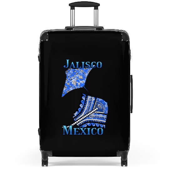 Jalisco Vacation Tribal Stingrays Suitcases