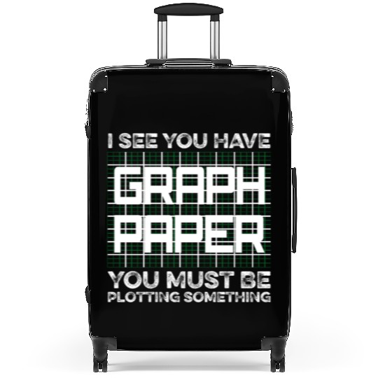 Funny Math Art Mathematics Student Math Lover Cool Suitcases