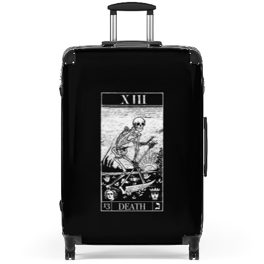 Blackcraft The Grim Reaper Vintage Death Tarot Car Suitcases