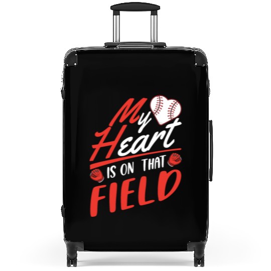 Baseball Mom Son Baseball Lover Suitcases