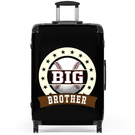 Big Brother Baseball Son Baseball Fan Suitcases