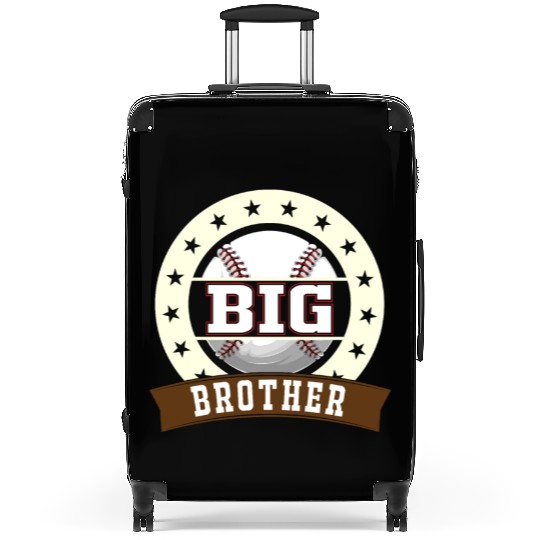 Big Brother Baseball Son Baseball Fan Suitcases