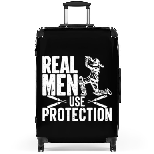 Athlete Sports Game Baseball Catcher Lifetstyle Suitcases