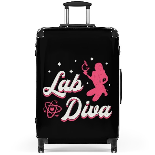 Lab Diva Laboratory Technician Science Lab Tech Suitcases