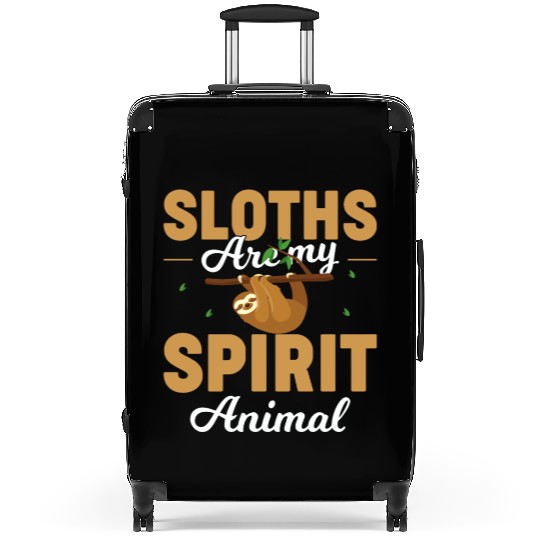 Sloth Sloths, Spirit, Animal, Trees Suitcases