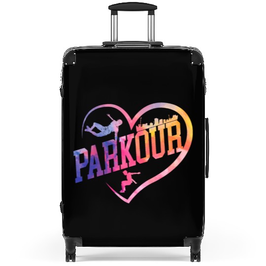 Parkour Free Running Traceur Girl Suitcases