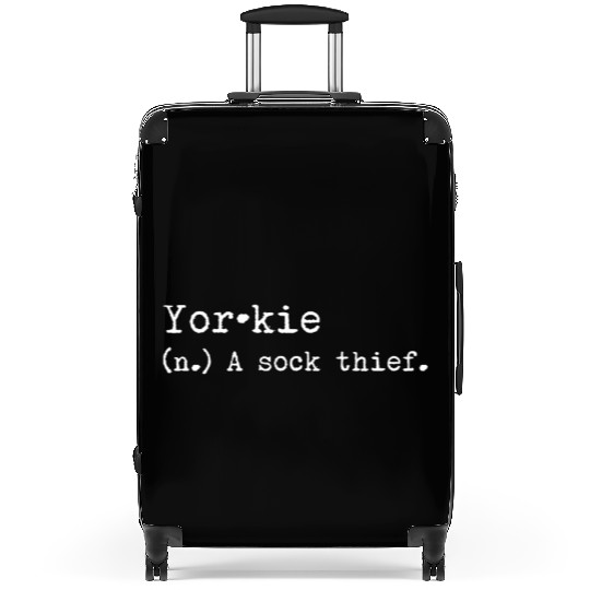A Sock Thief Yorkshire Terrier Suitcases