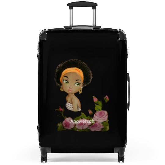 Charming girl Suitcases