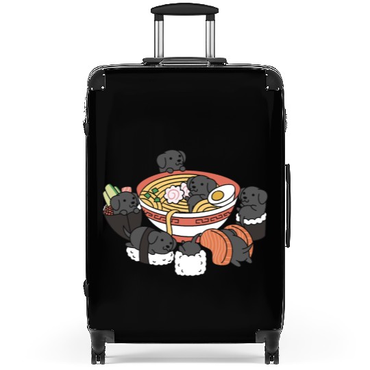 Great Dane Ramen Sushi Suitcases