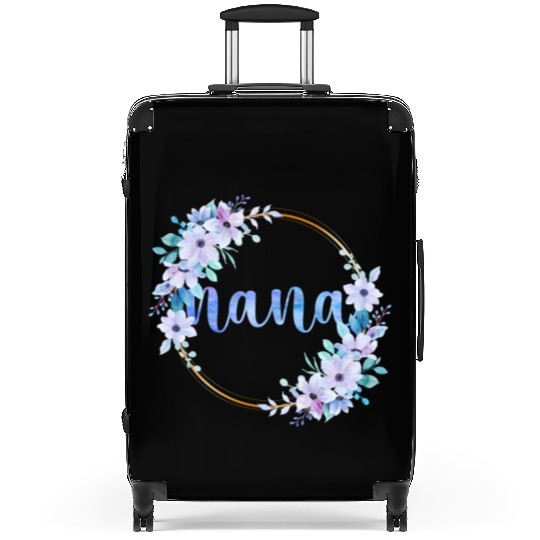 Nana Flowers Cute Gardening Grandma Suitcases