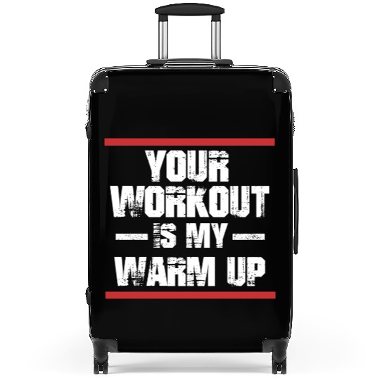 Gym Workout Warmup Weightlifting Powerlifting Suitcases