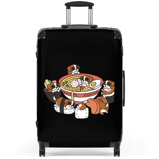 Saint Bernard Ramen Sushi Suitcases