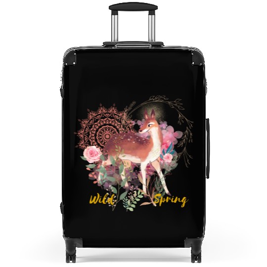 Sweet Deer In Wild Spring - 9 Suitcases