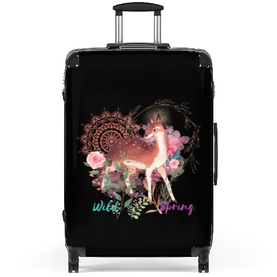 Sweet Deer In Wild Spring - 10 Suitcases