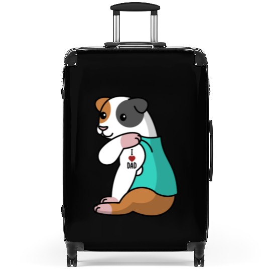 I Love Dad Guinea Pig Suitcases